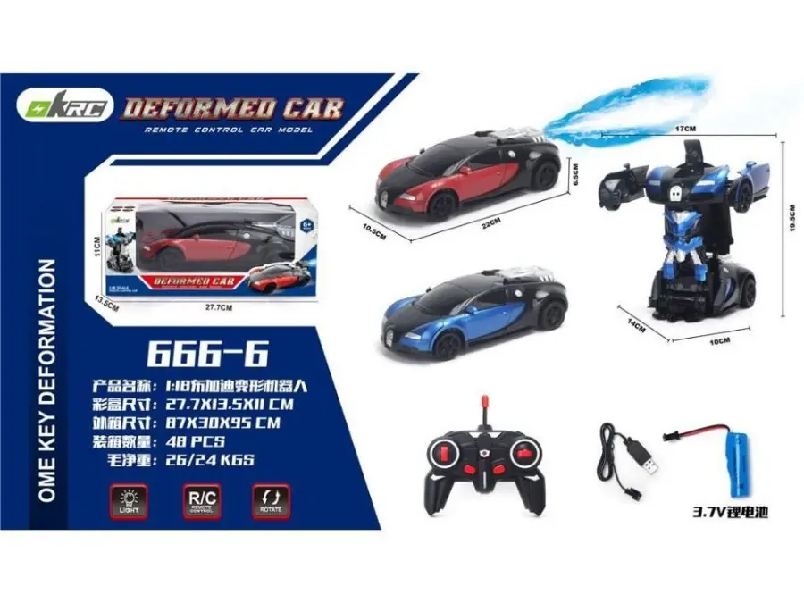 Roboat deformation car