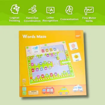 words maze