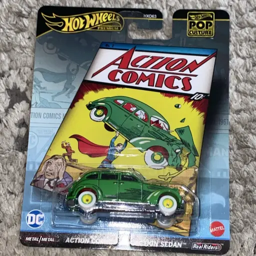 Hotwheels ACTION COMICS #1- ACTION SEDAN